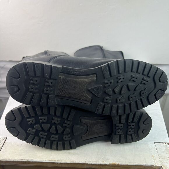 Blondo Canada Black Leather Waterproof Riding Boots Side Zip Size 9 Wide… - Picture 10 of 15